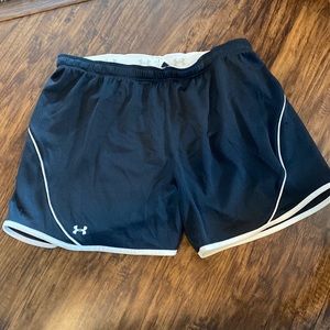 Under Armour black athletic shorts